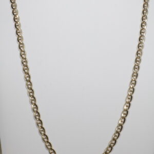 Cadena Escalera 9.65gr / 60cm / 4.3mm Oro Amarillo +3 18K.