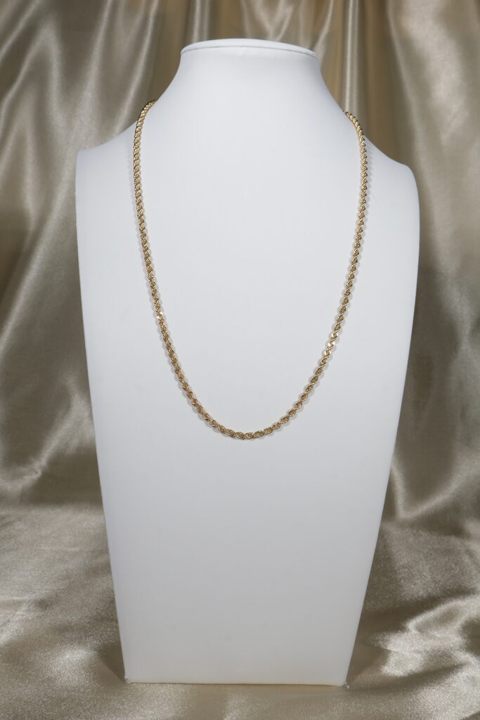 Cadena Lazo 7.7gr / 55cm / 3.6mm Oro Amarillo +3 18K. - Image 2