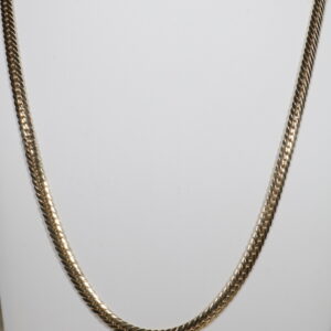 Cadena Serpiente 15.7gr / 60cm / 4.8mm Oro Amarillo +3 18K.