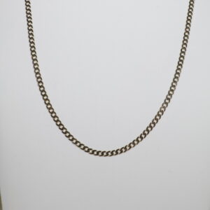 Cadena Cubana 7.8gr / 50.5cm / 3.2mm Oro Amarillo +0 18K.