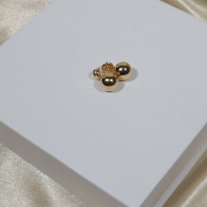 Topos Bola 0.9gr / 8mm Lisa Oro Amarillo.