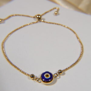 Pulso Franco ojo Ajustable Dijes 2.80gr.