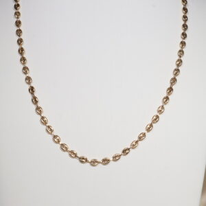 Cadena GC 7.05gr / 46.8cm / 4mm Oro Amarillo 18K.