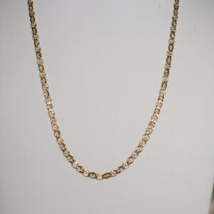 Cadena Tipo Escalera 5.1gr / 45.5cm / 3.9mm Oro Amarillo +3 18K.