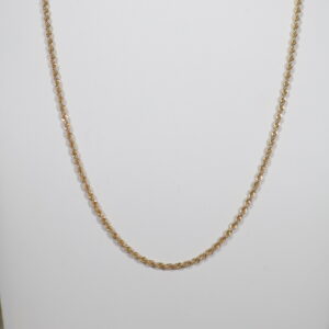 Cadena Lazo 4.5gr / 50cm / 2.7mm Oro Amarillo +3 18K.