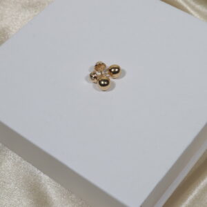 Topos Bola 0.65gr / 6mm Lisa Oro Amarillo 18K.