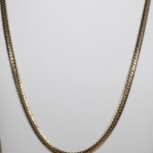 Cadena Serpiente 15.7gr / 60cm / 4.8mm Oro Amarillo +3 18K.