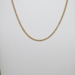 Cadena Lazo 2.8gr / 45cm / 2.2mm Oro Amarillo +3 18K.