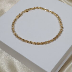 Pulso Lazo 3gr / 19cm / 3.3mm Oro Amarillo +3 18K.