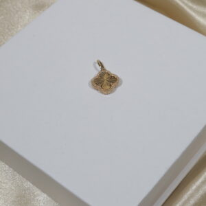 Dije Trebol 1.8gr / 2cm / Oro Amarillo Nac.Esp. 18K.