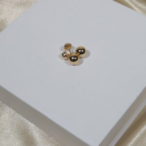 Topos Bola 7mm 0.75gr / Lisa Oro Amarillo.