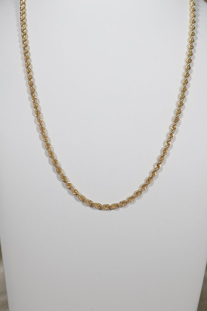 Cadena Lazo 6.95gr / 50cm / 3.2mm Oro Amarillo +3 18K