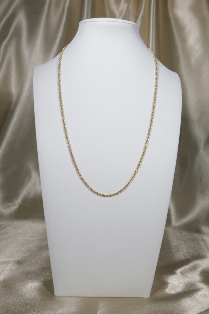 Cadena Lazo 4.5gr / 50cm / 2.7mm Oro Amarillo +3 18K. - Image 2