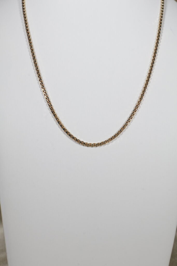 Cadena Veneciana 7.65gr / 45cm / 3mm Oro 18K Amarillo +3.