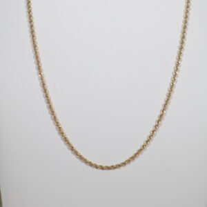 Cadena Lazo 4.45gr / 50cm / 2.7mm Oro Amarillo +3 18K.