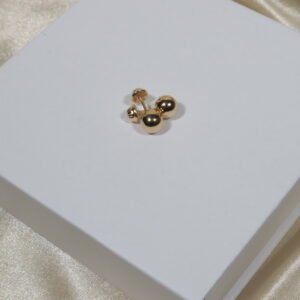 Topos Bola 7mm 0.75gr / Lisa Oro 18K Amarillo.